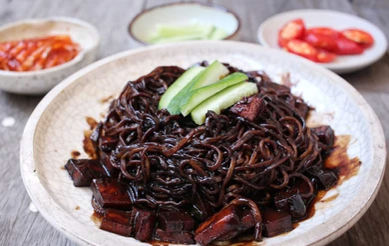 black bean noodles