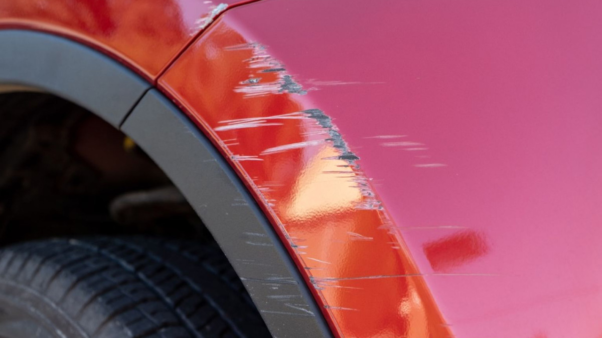 car scartch diy hack