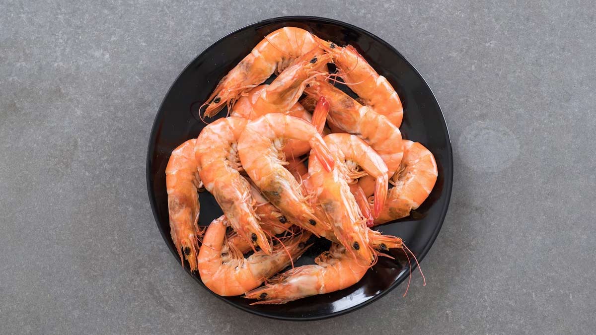 fresh prawns