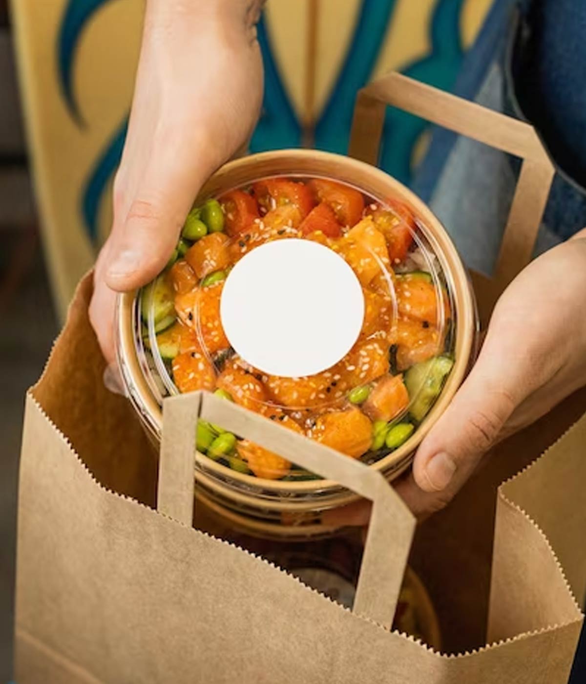 how to reuse plastic food containers in kitchen