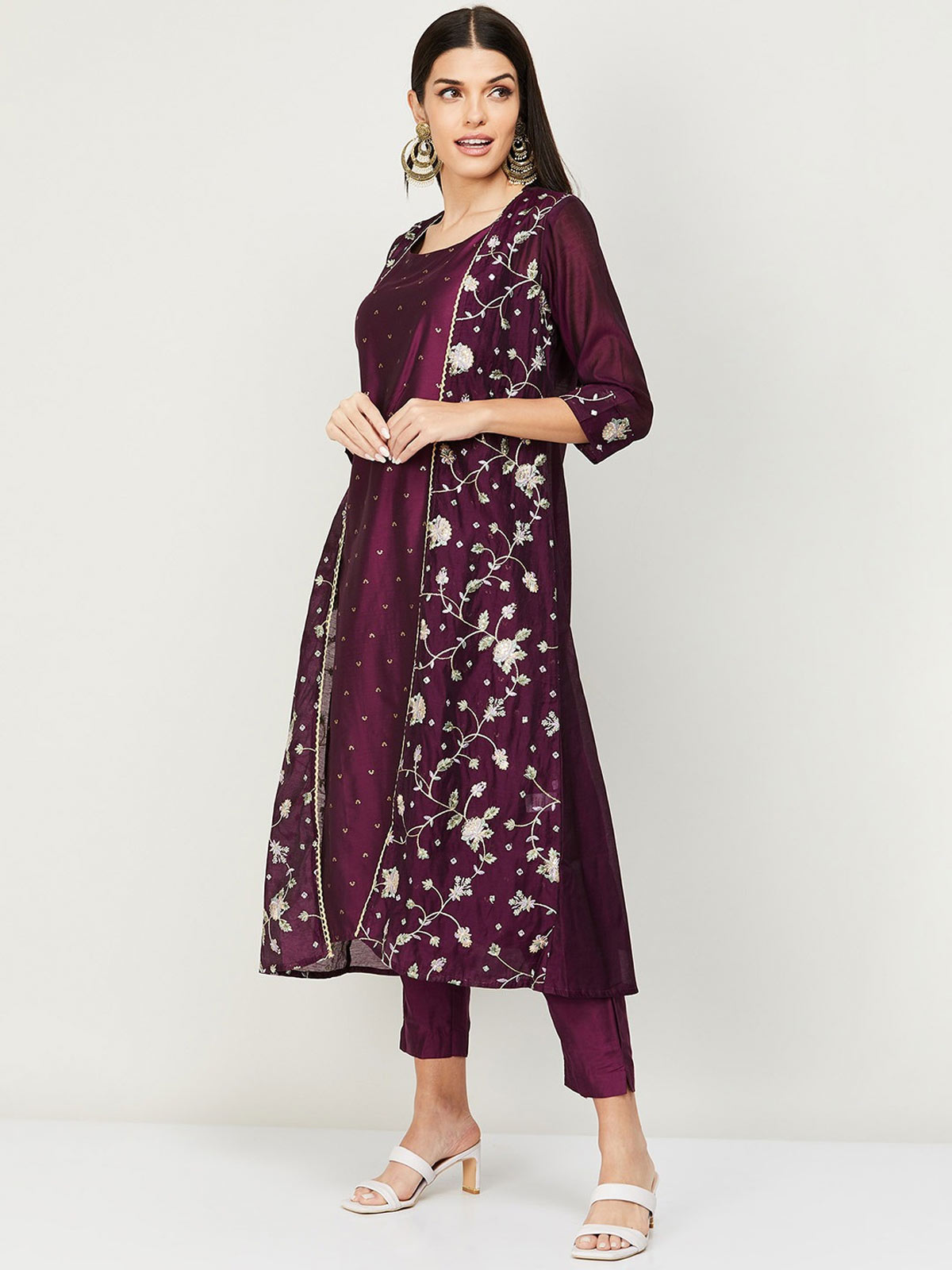Jhala Cotty Vol2 Wholesale Full Stitched Long Koti Style Kurtis   textiledealin