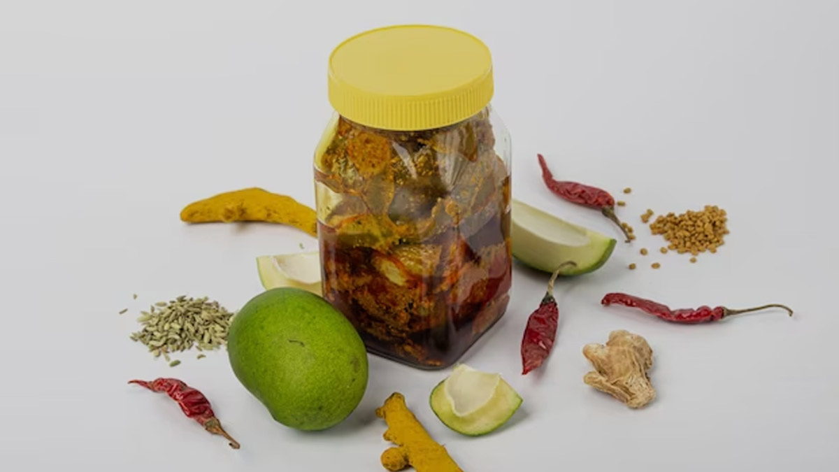 leftover spices and oil