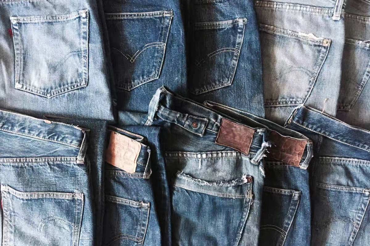 levis jeans and trauss