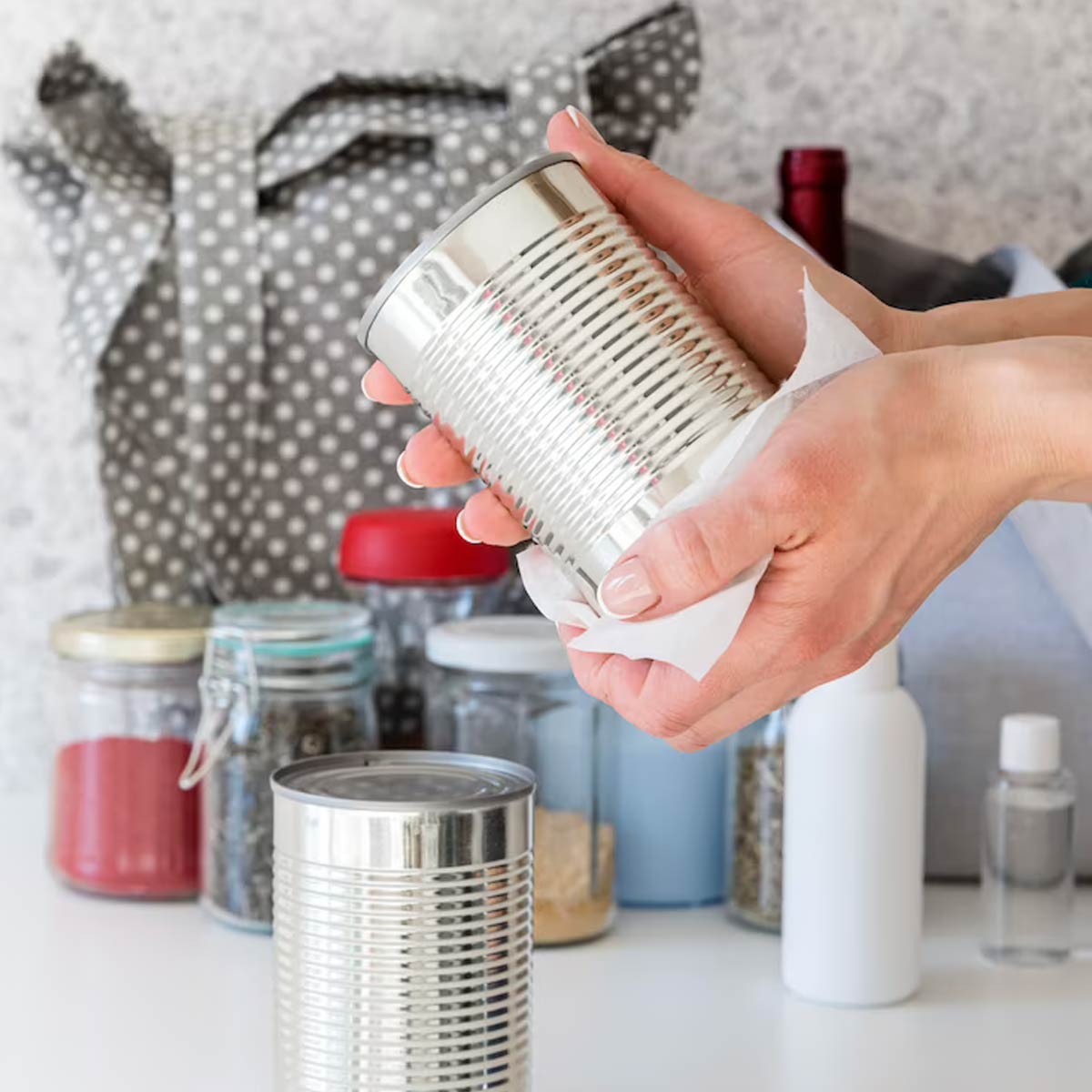 plastic free bulk food storage