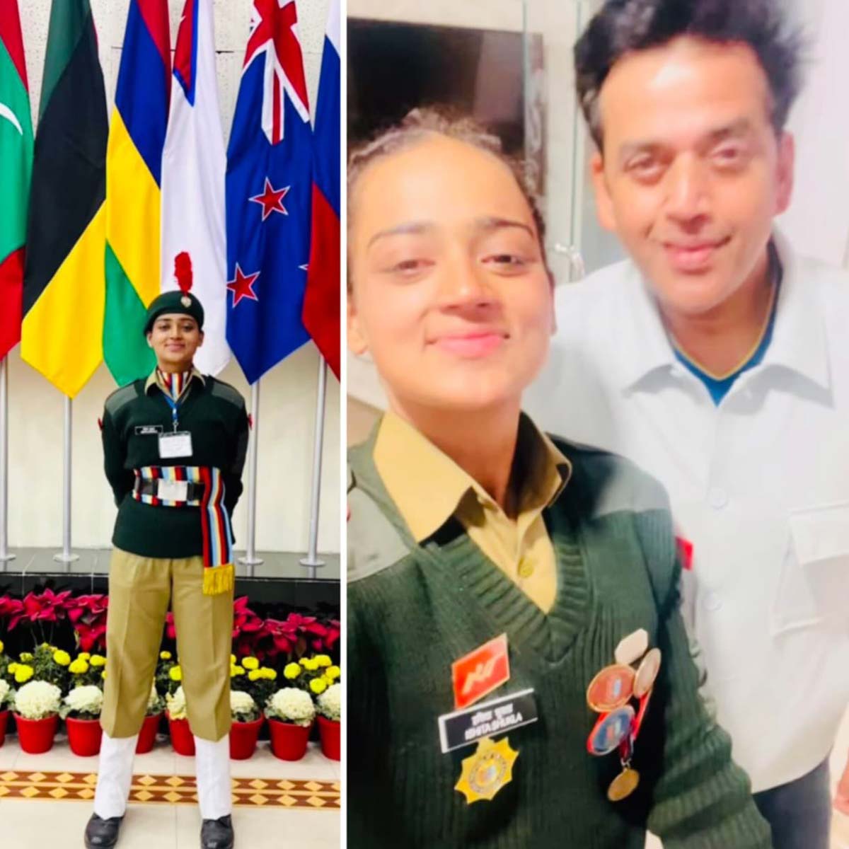 ravi kishan daughter ishita joins defence forces