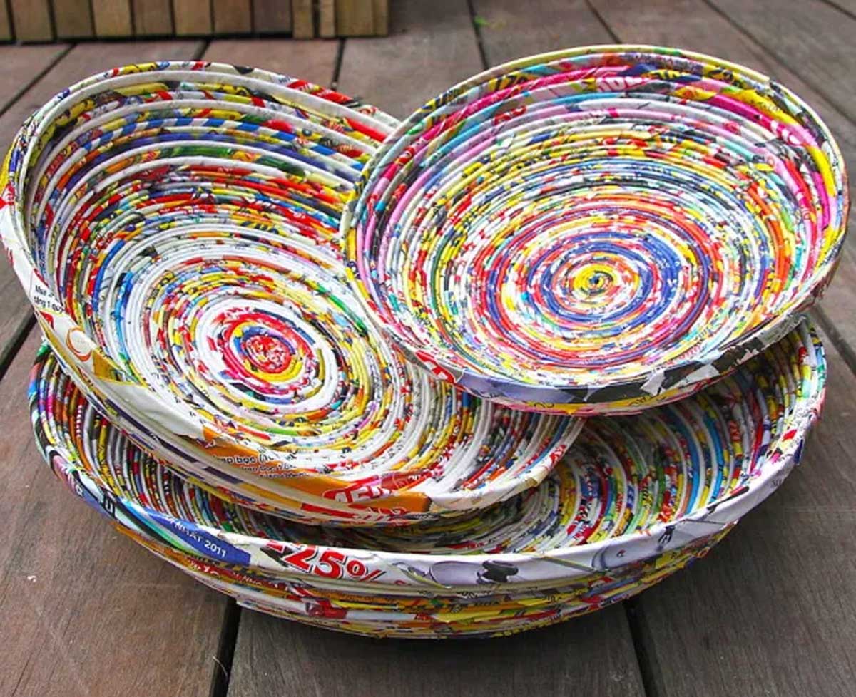 what can we make with newspaper