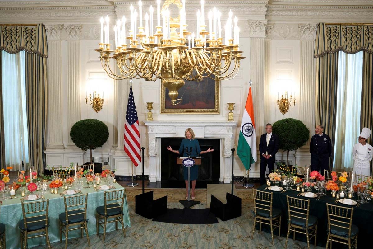 White House Dinner Menu For Pm Modi 