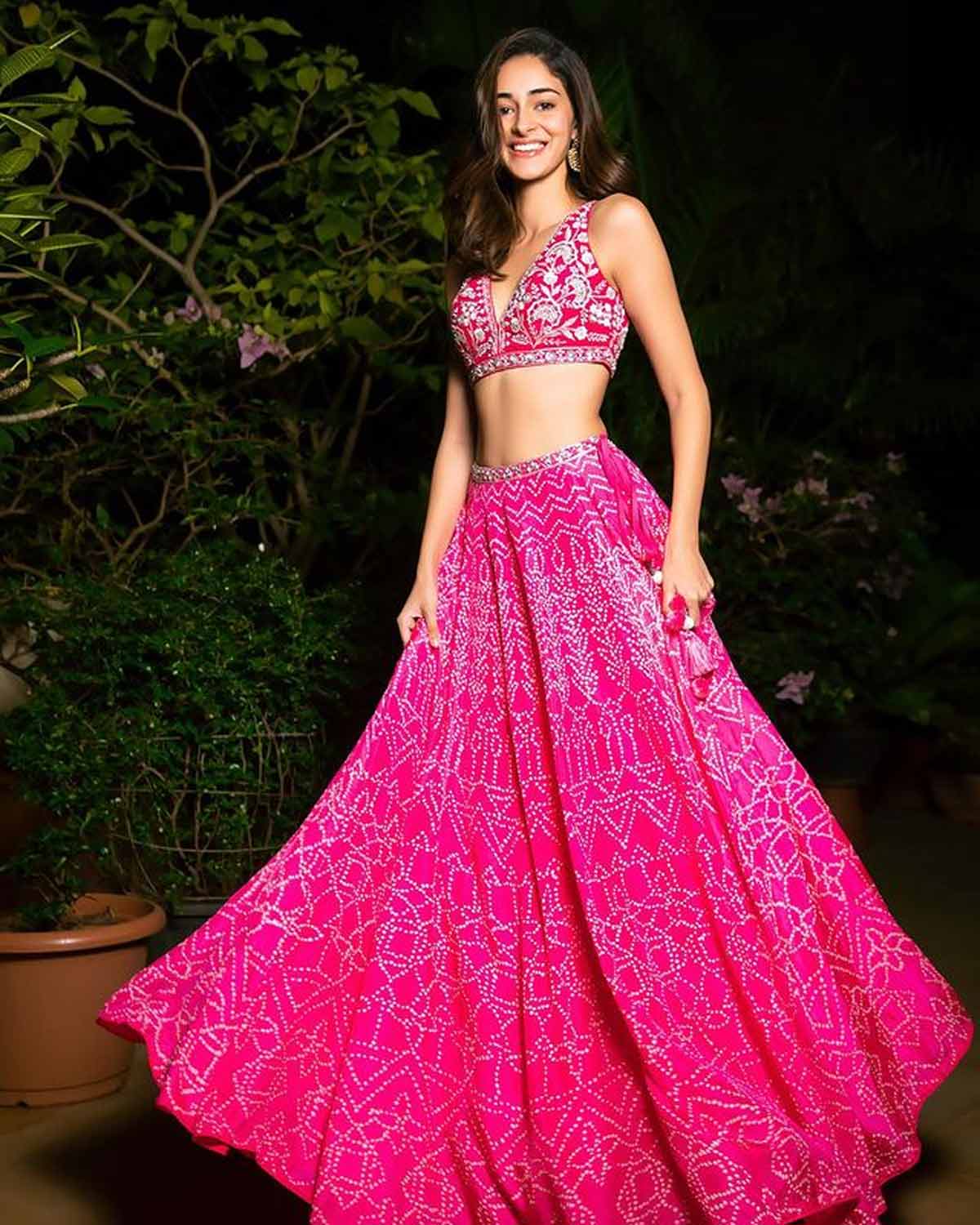 Ananya Panday lehenga