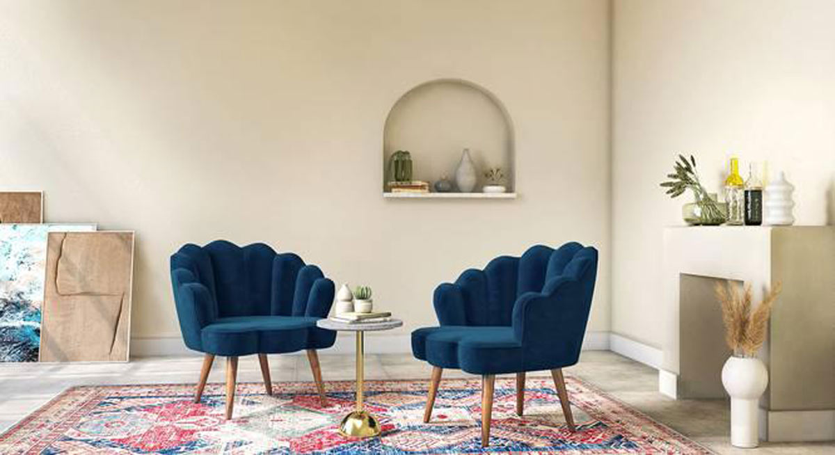 Blue Velvet chair