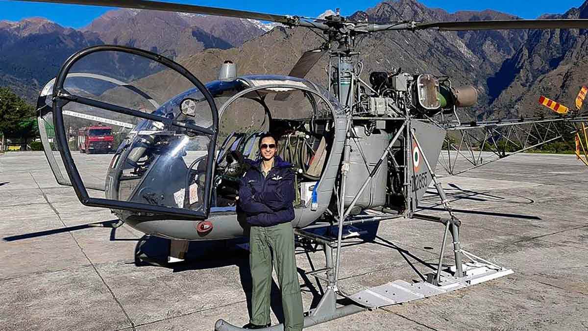 Group Captain Shaliza Dhami Becomes First Woman To Command An IAF Combat Unit