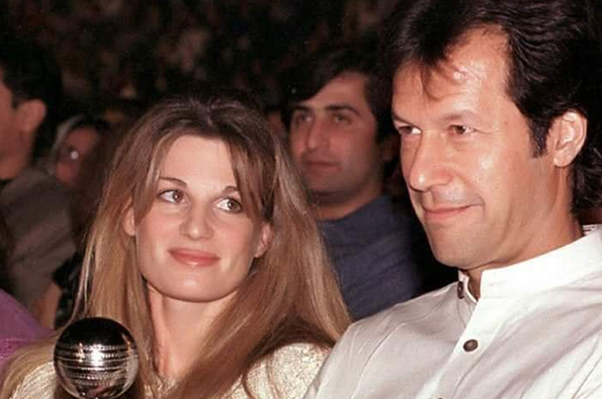 Imran khan with wife jemima