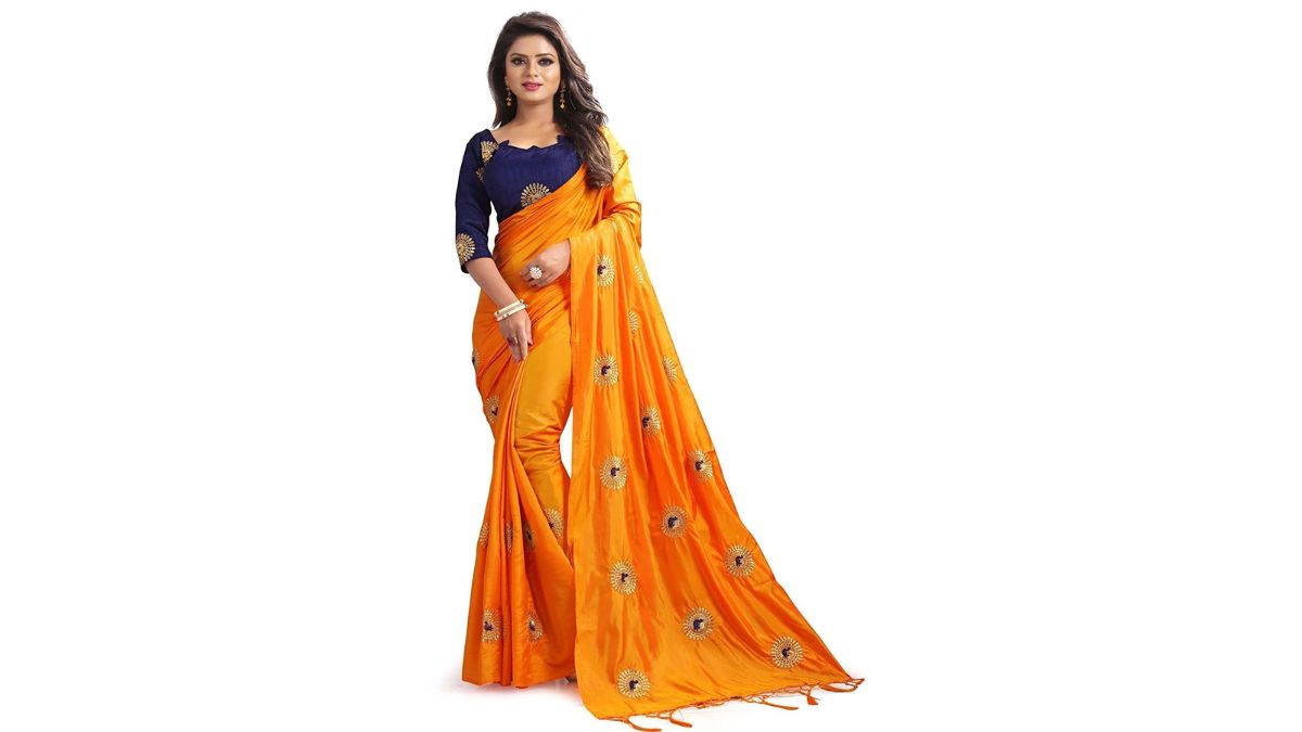 Amazon Sale 2021: Order These Saree For Wedding Get Stunning Look In Your  Family Function - Amazon Sale 2021: महासेल 7500 रुपए वाली साड़ी केवल 1399  रुपए से शुरू, घर बैठे आधे