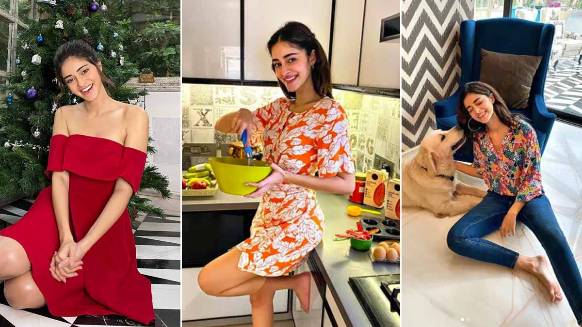 बेहद खूबसूरत है अनन्या पांडे का घर, आप भी देखें ये फोटोज | ananya pandey home inside photos | HerZindagi