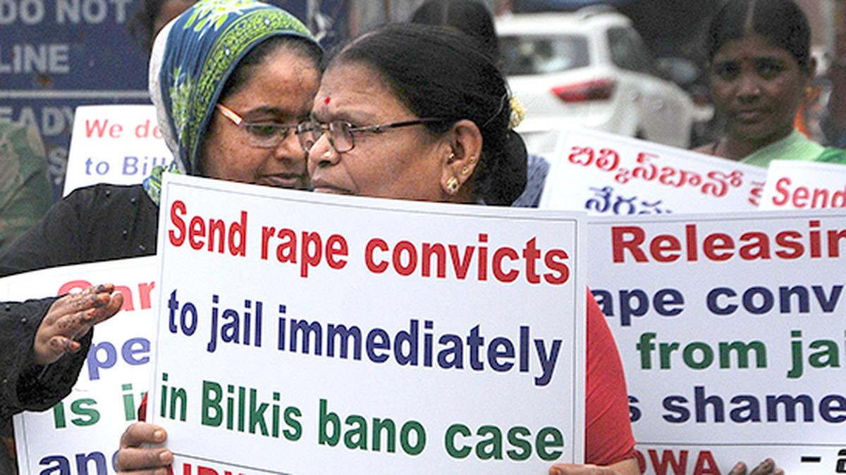 bilkis bano convicts and protest
