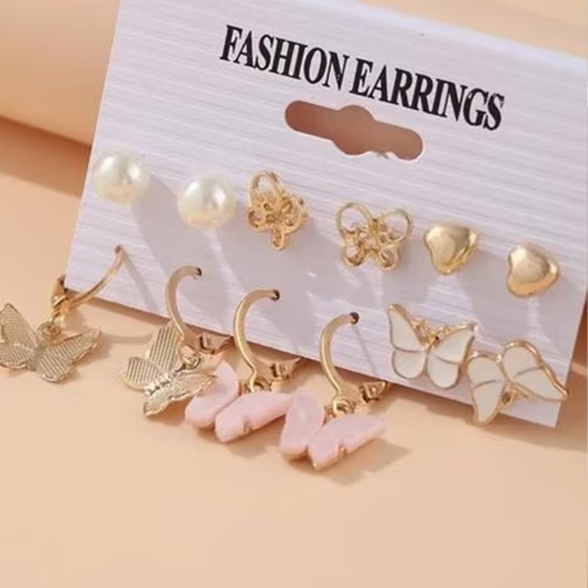 बटरफ्लाई डिजाइन इयररिंग्स butterfly earrings