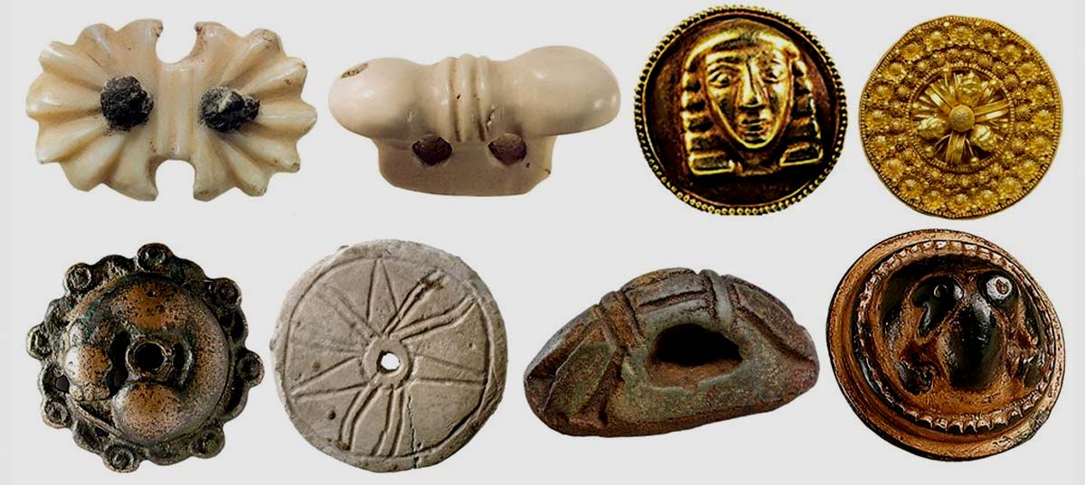 button in pre historic era