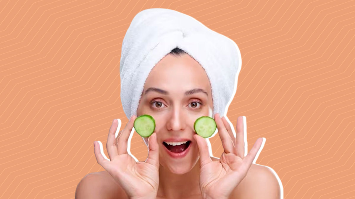cucumber face pack for deep cleansing of pores in hindi