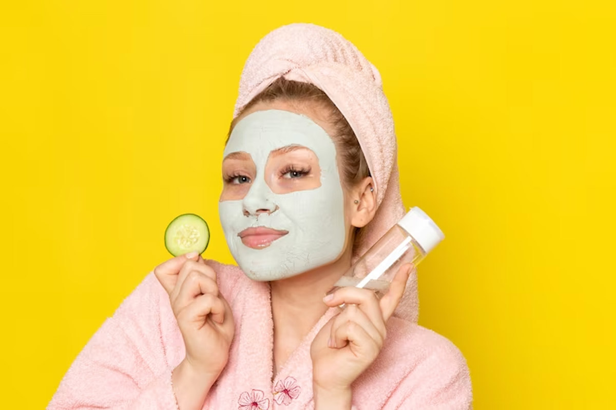 curd face pack for anti aging