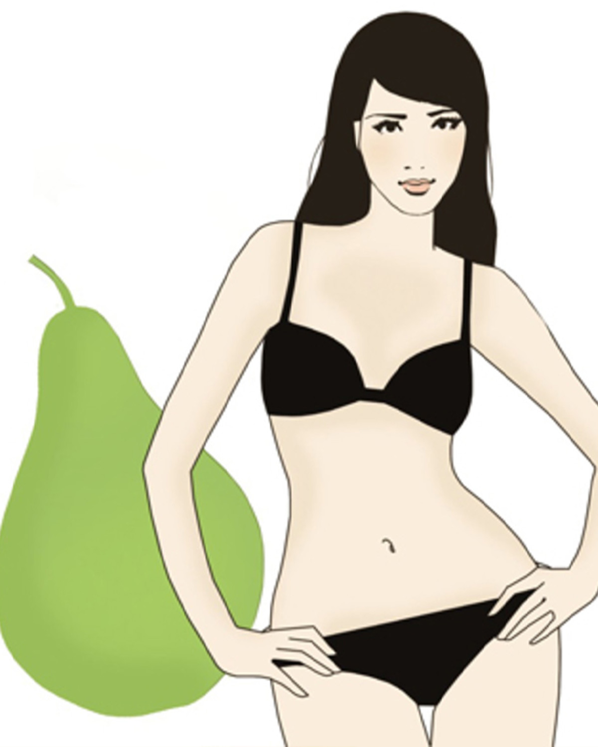 dresses for pear shaped body
