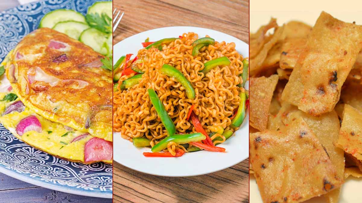 आधी रात में लग रही है भूख तो झटपट तैयार करें ये स्वादिष्ट व्यंजन Easy Snacks Recipes For