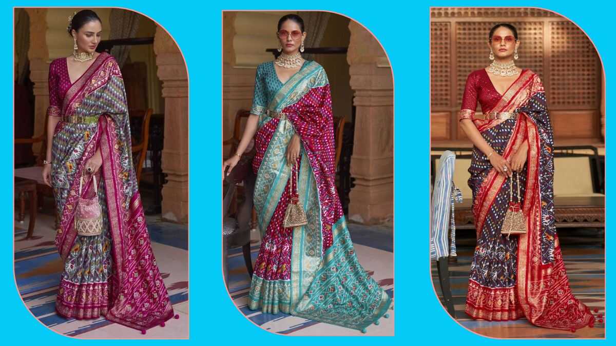 Buy Bagh Print Saree For Women Online At Best Prices | The Indian Ethnic Co  – THE INDIAN ETHNIC CO.