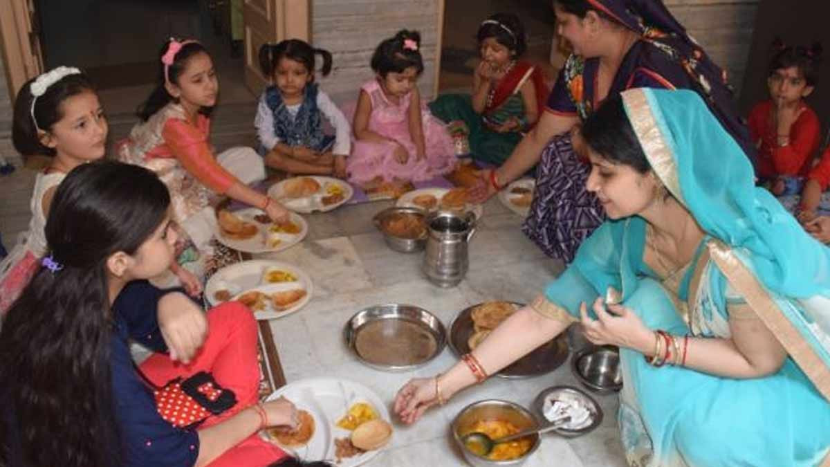 कुंभ राशि kanya pujan vidhi kumbh rashi