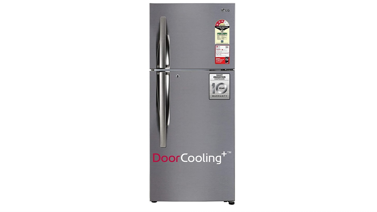 LG Refrigerator Double Door इनवर्टर कंप्रशर और 360 लीटर की क्षमता वाले