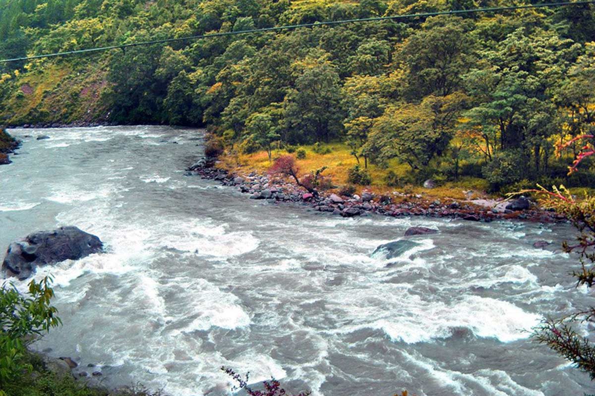 mandakini river origin