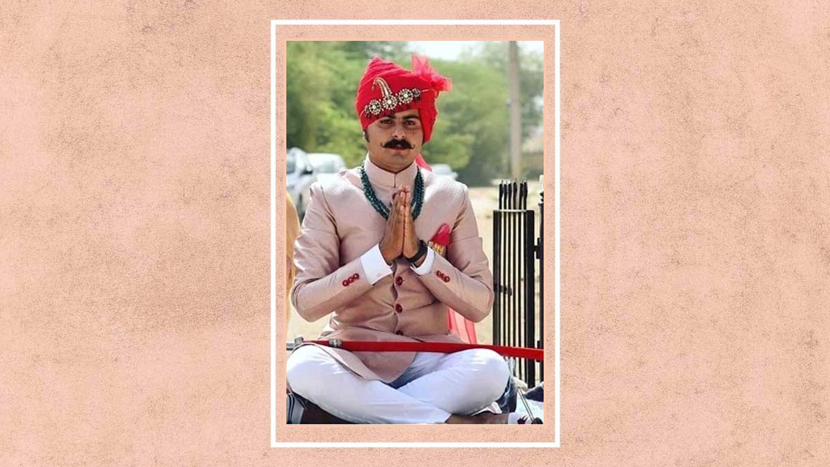 marriage ritual in village of rajasthan where men marry to each other