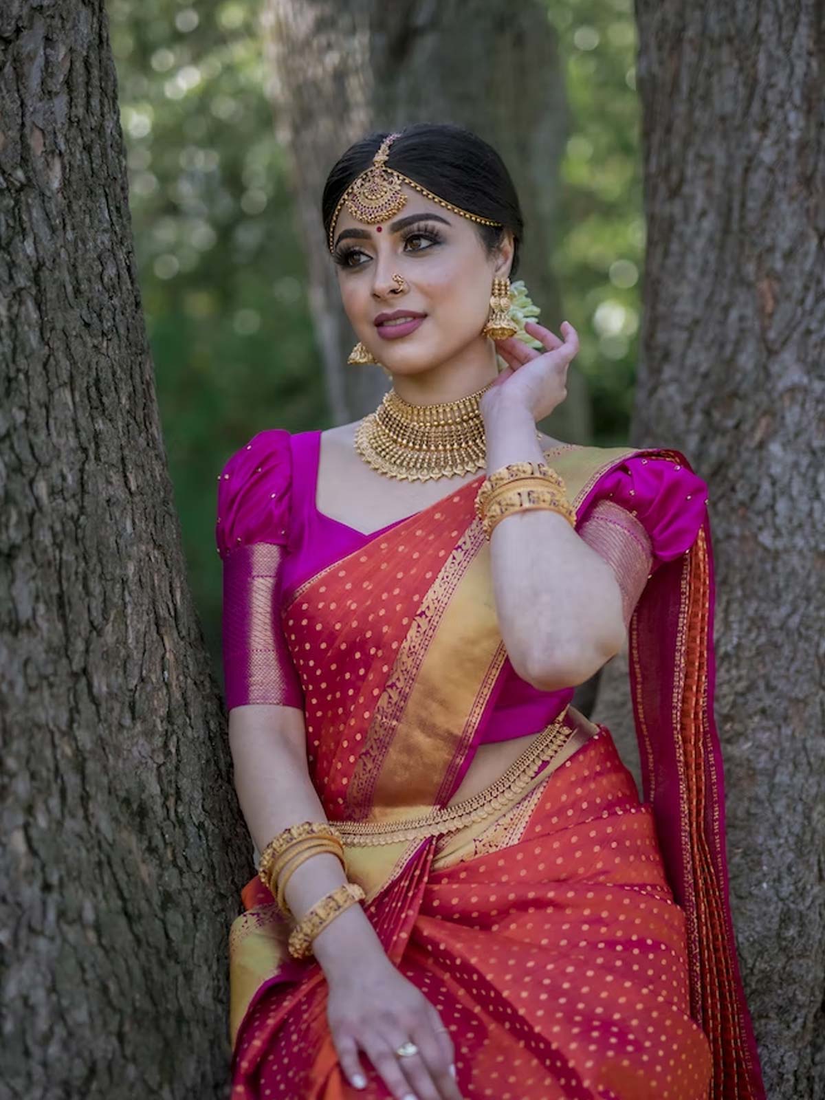 pink colour for ninth day