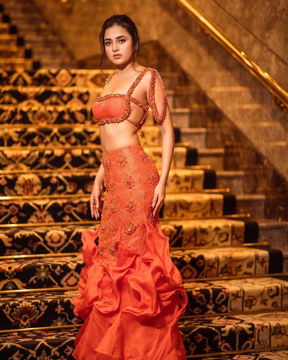 tejasswi prakash hottest blouse designs