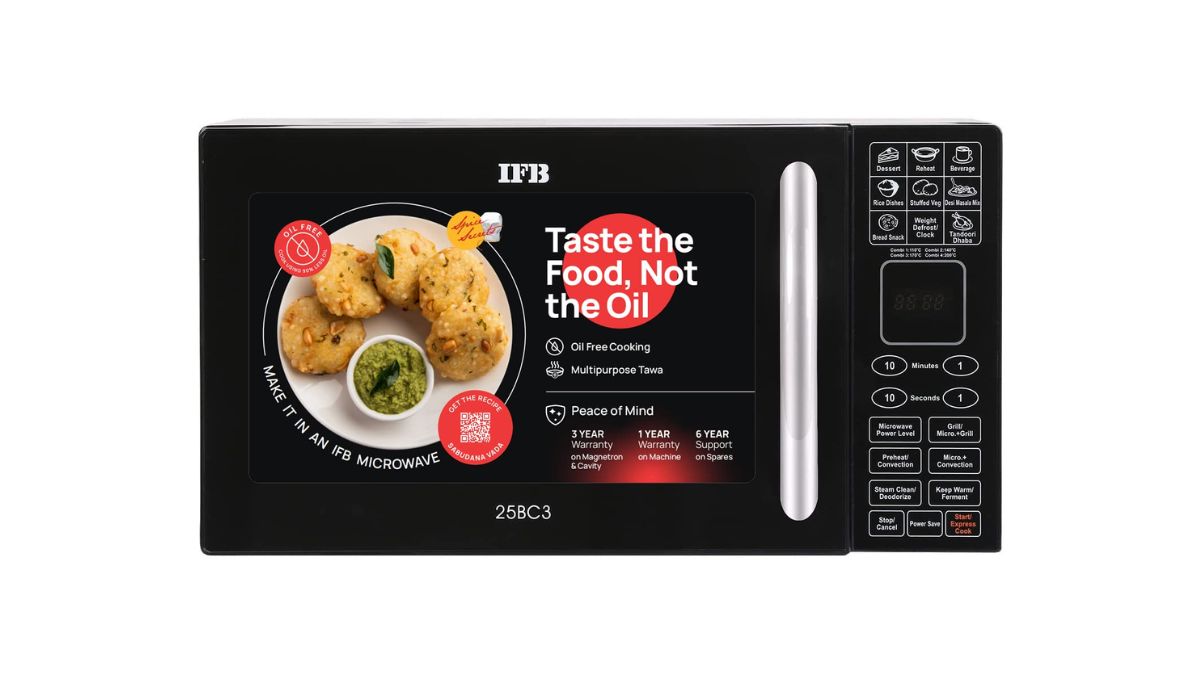 Best IFB Microwave Oven बेकिंग से लेकर ग्रिलिंग तक लजीज व्यंजनों का