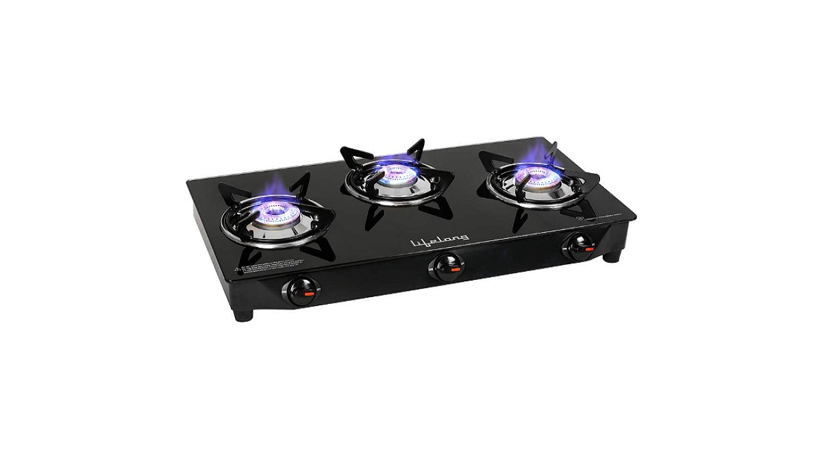 Amazon Deals ने तोड़े सारे रिकॉर्ड, 3 बर्नर Gas Stove पर मिल रहा है 71