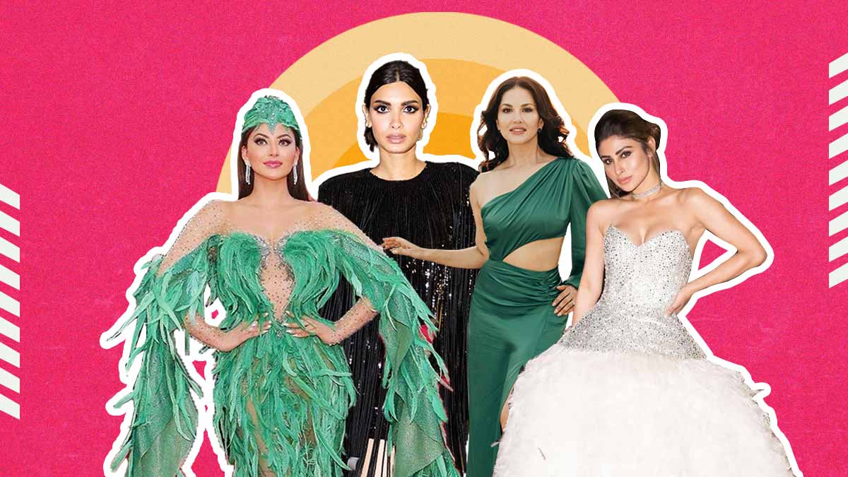 Celebrity Style 101: Decoding The Outfit Game Of Sunny Leone, Diana Penty, Urvashi Rautela, Mouni Roy At Cannes