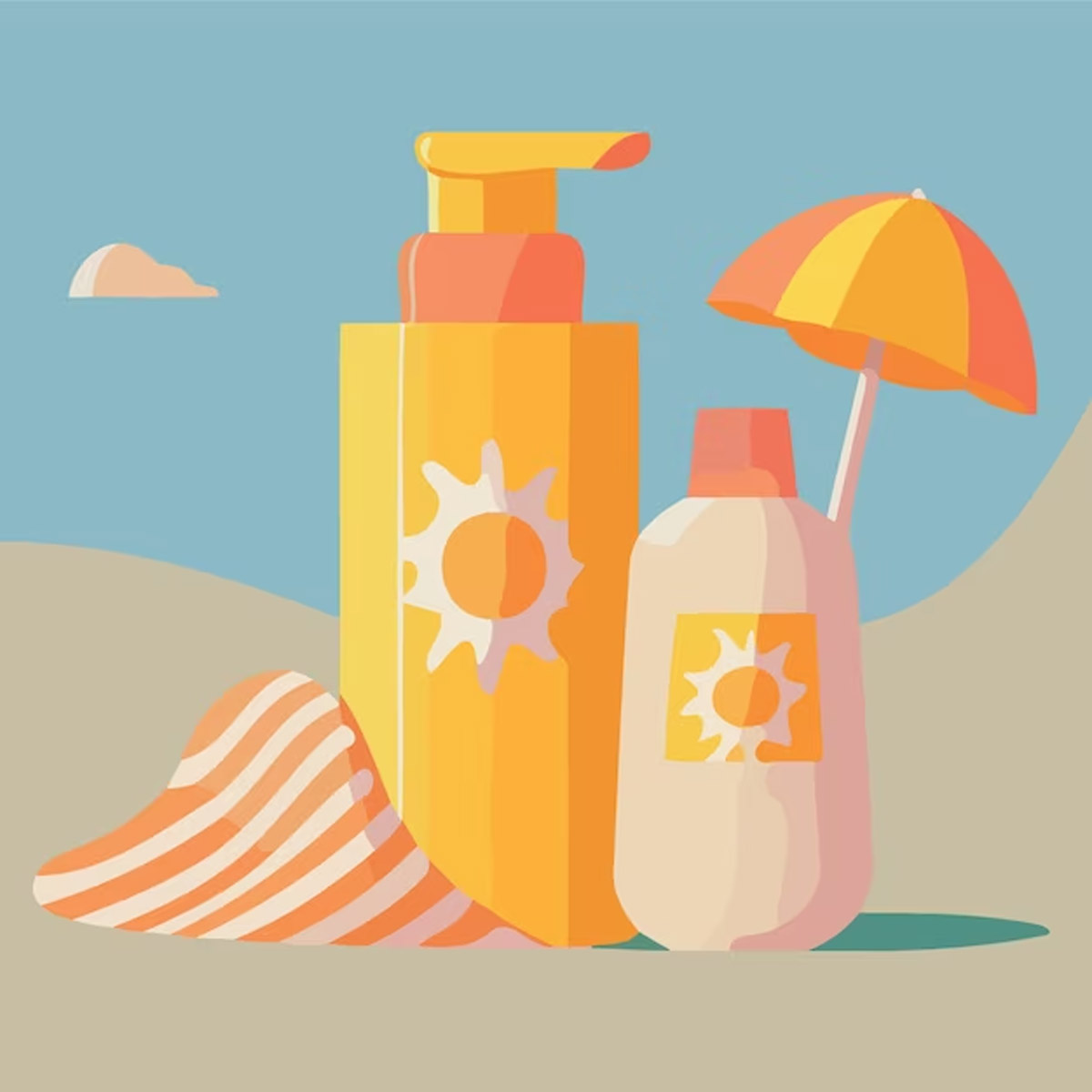 difference between sunscreen and sunblock