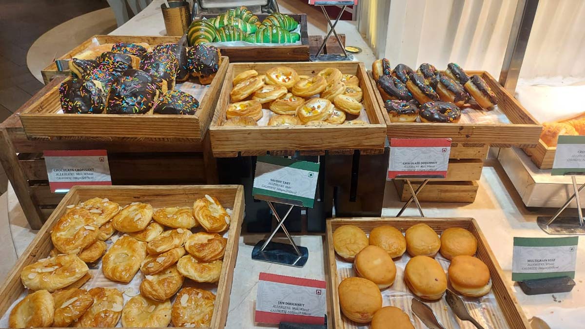 donuts waffles pancakes