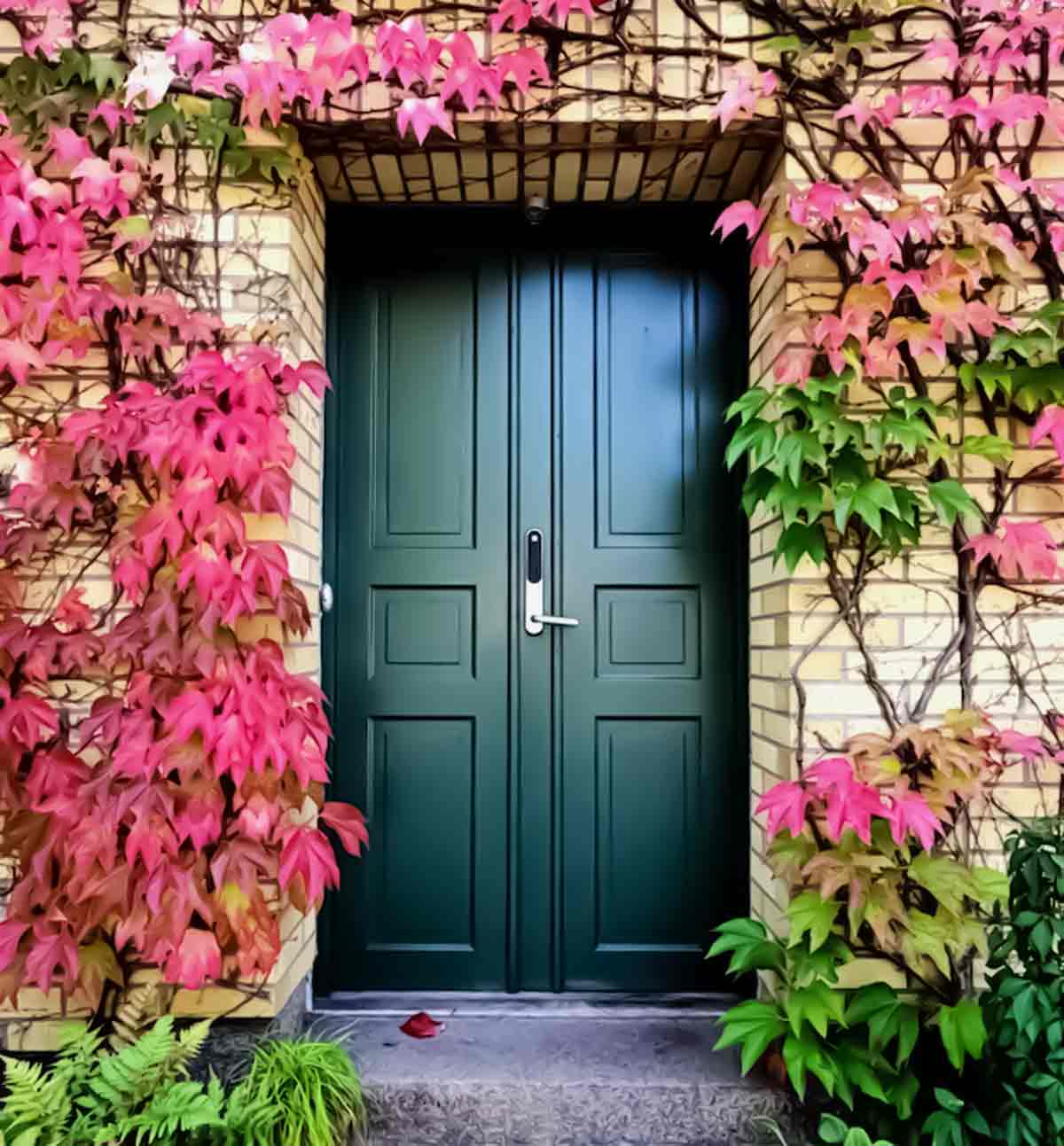 flowers in main gate