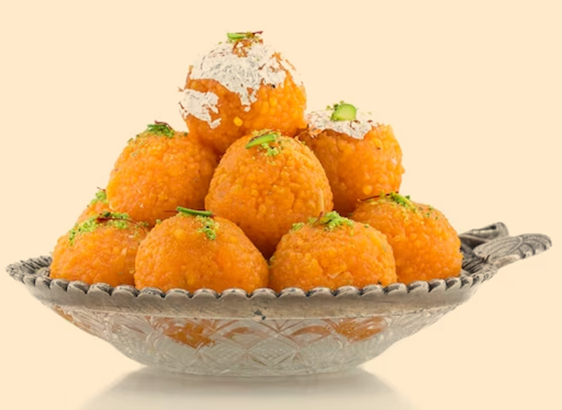 how to make motichoor laddu in hindi