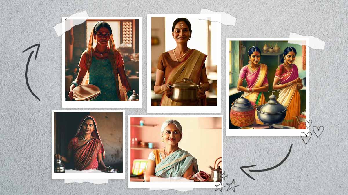 indian housewife definition