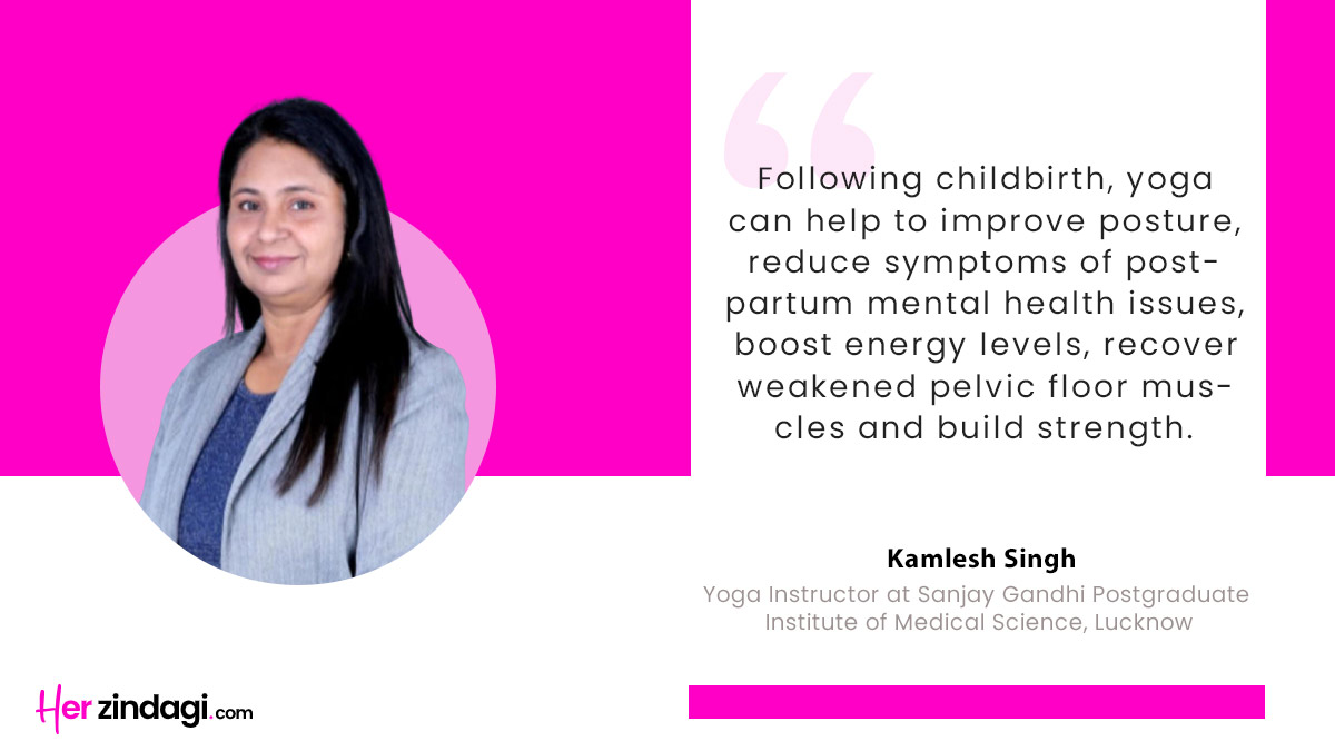 kamlesh singh on postpartum yoga