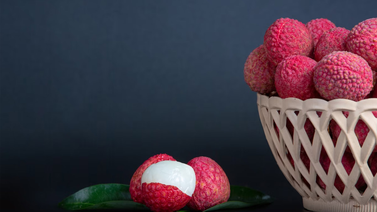 lychee fruit for summer heat