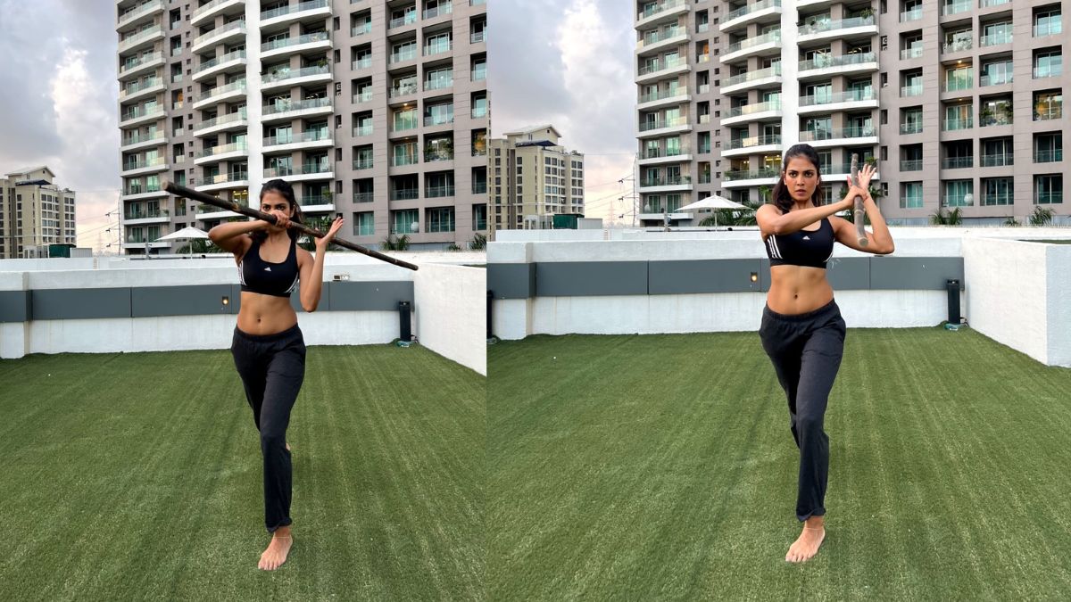 malavika mohanan silambam