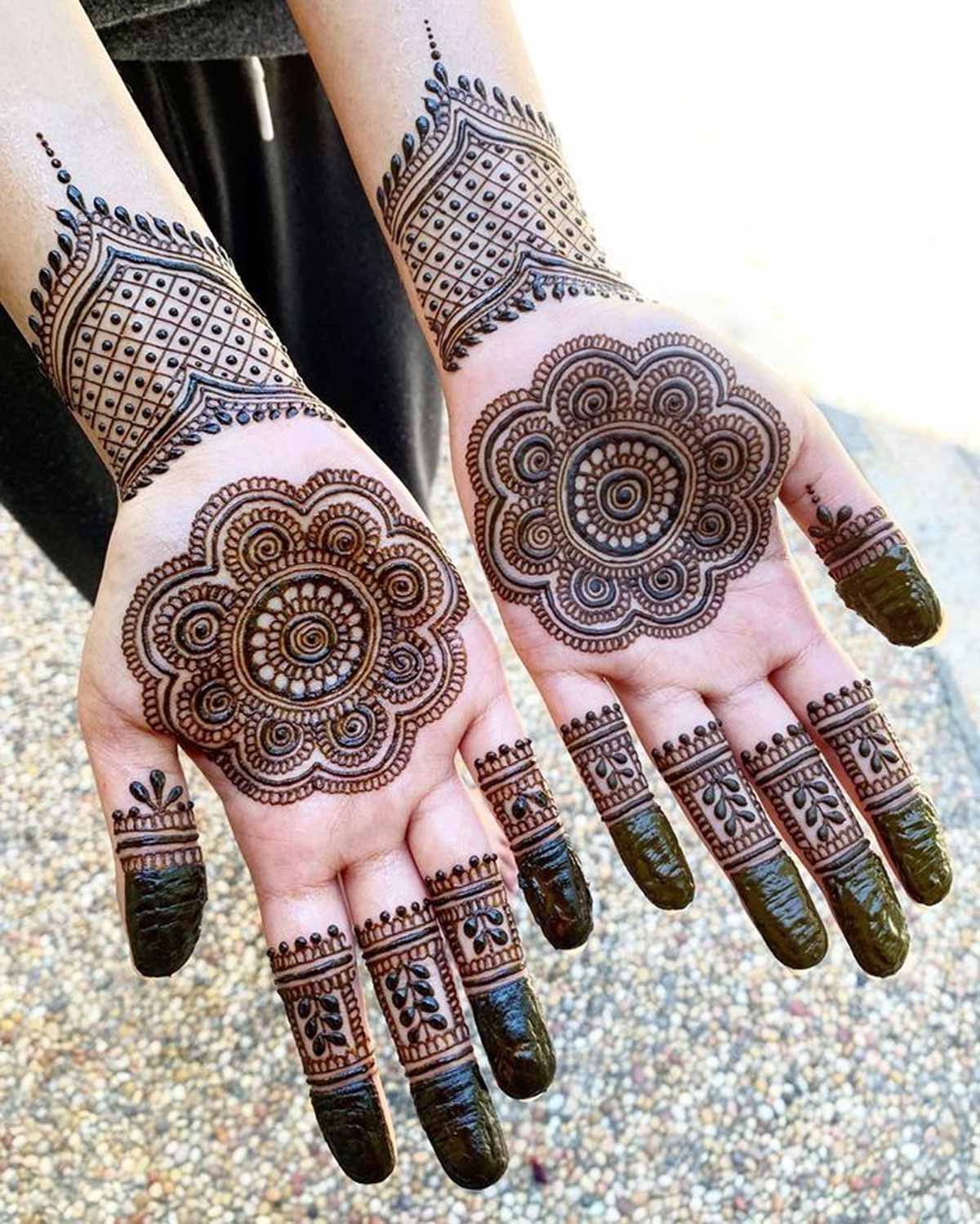 mandala design mehndi