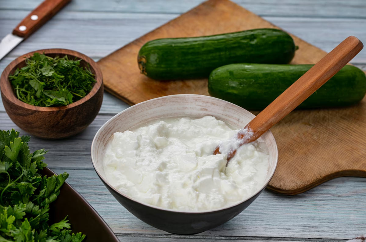 market style curd at home
