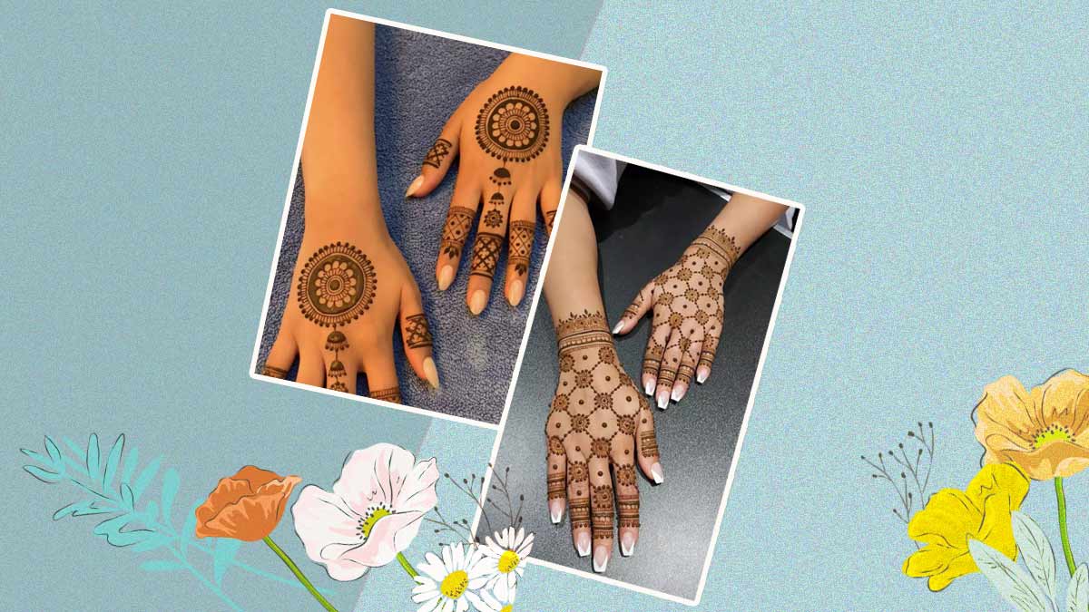 Bridal Mehndi Designs - ये अनोखा मेहंदी डिजाइन दुल्हन के हाथों को देगा  खूबसूरत लुक