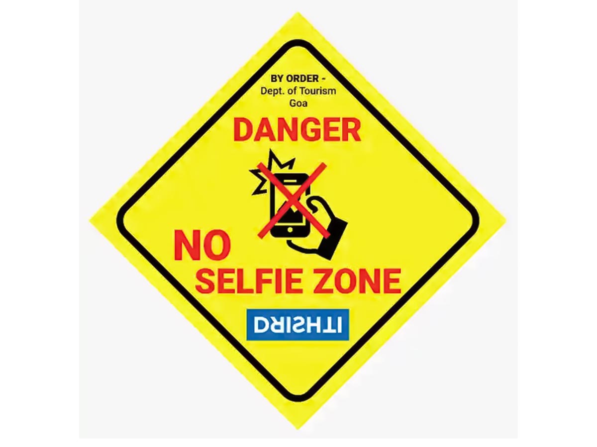 no selfie zone in india