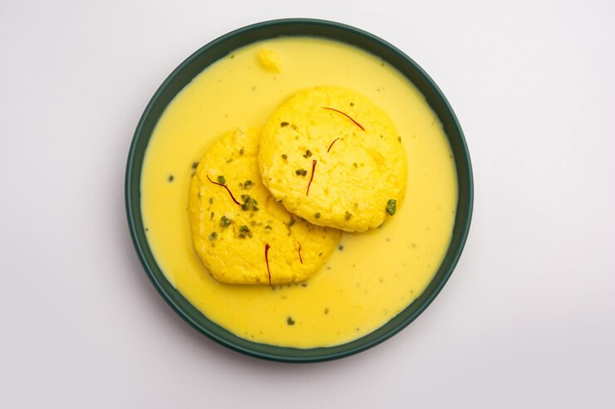 rabri rasmalai making steps