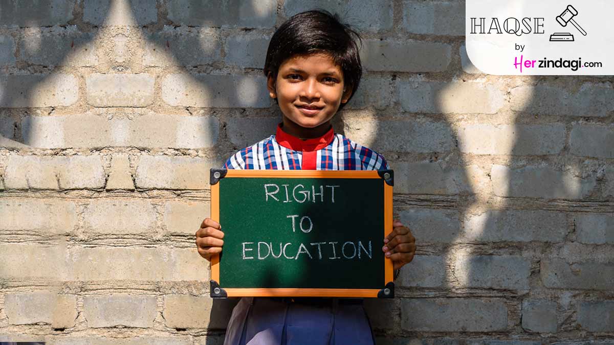 HaqSe: Simplifying Right To Education In India | HerZindagi