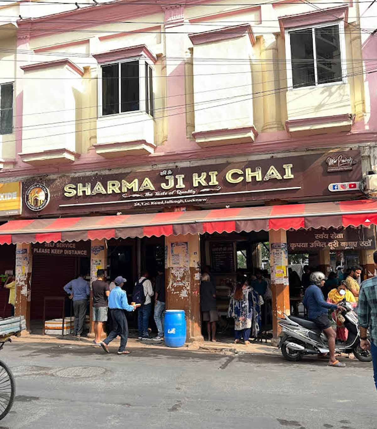 sharmaji ki chai lucknow lalbag