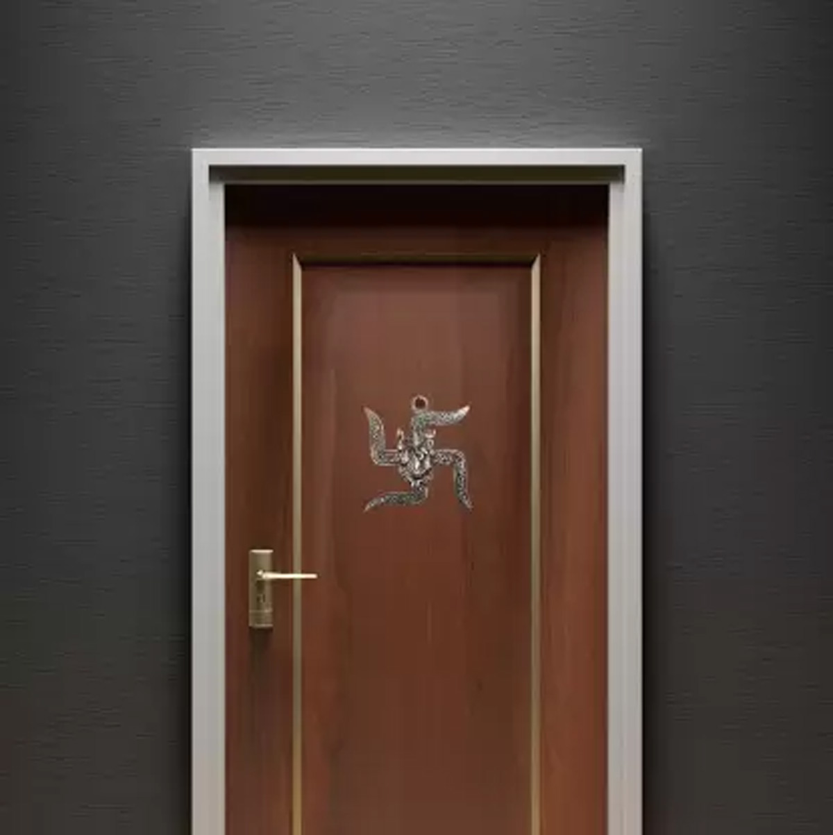 swastika sign on main door vastu tip